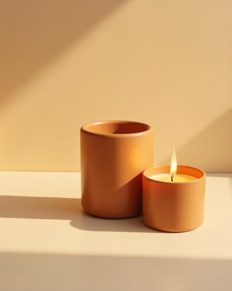 Quiet Amber candle
