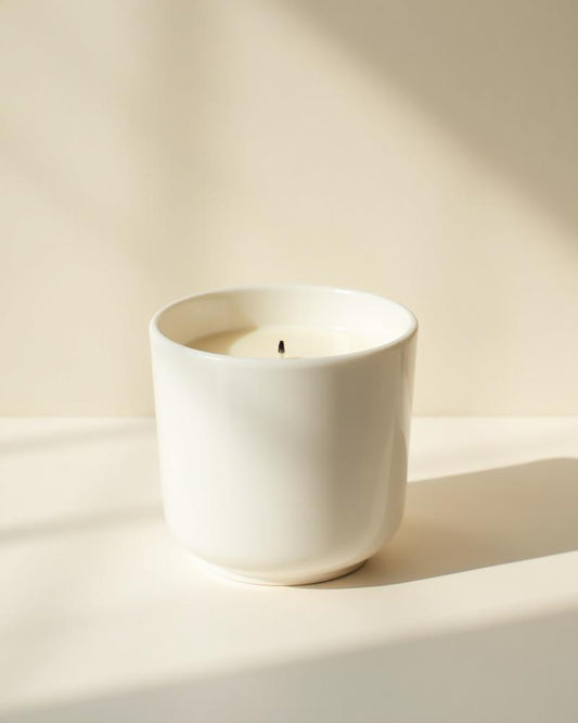 Sunwashed Cotton luxury candle